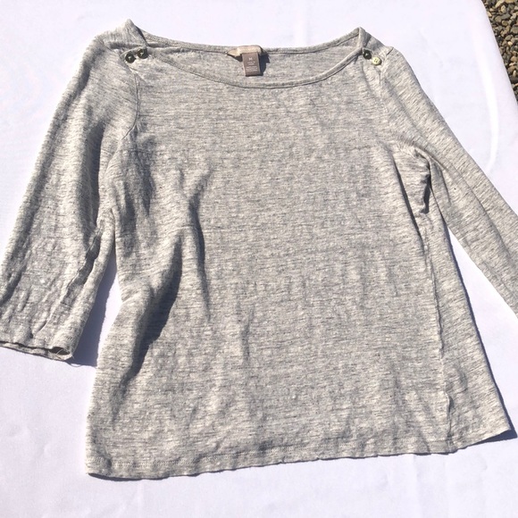 Banana Republic Tops - Banana  Republic 3/4 sleeve top size med